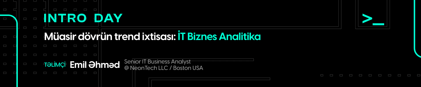 Intro day: The specialty that sees the future - IT Business Analytics