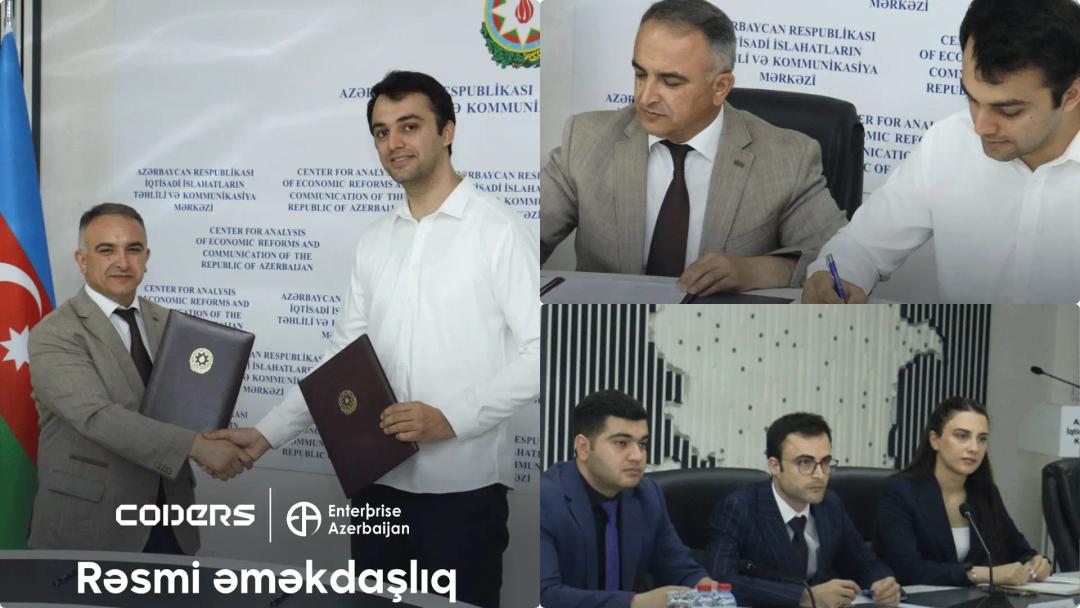 Coders Azerbaijan və “Enterprise Azerbaijan” arasında memorandum imzalandı